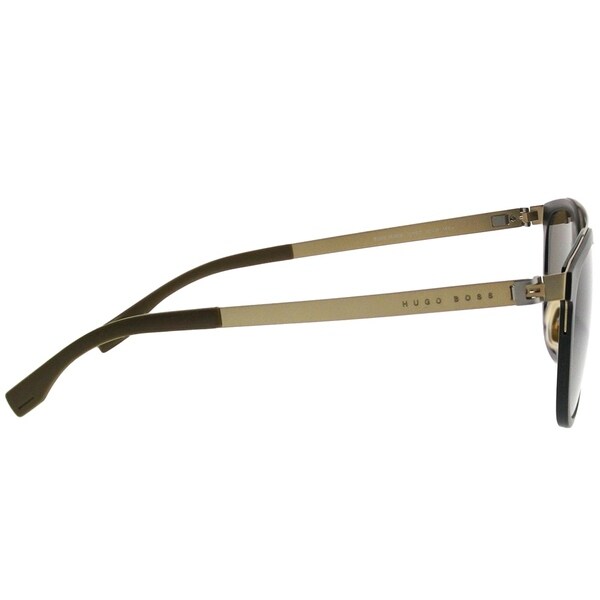 hugo boss gold frame sunglasses