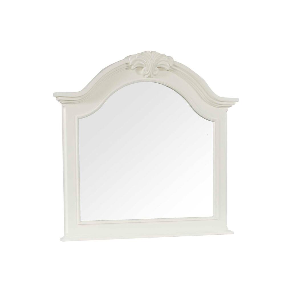 Broyhill Mirren Harbor Arched Dresser Mirror - White