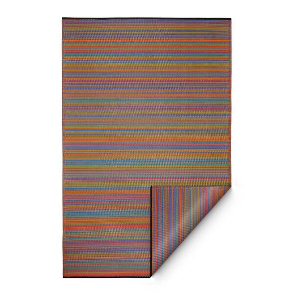 Fab Habitat Indoor Outdoor Rug Cancun Multicolor 6