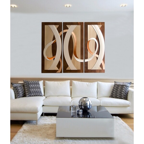 Shop Origins Contemporary Abstract Metal Wall Art Decor Ships To