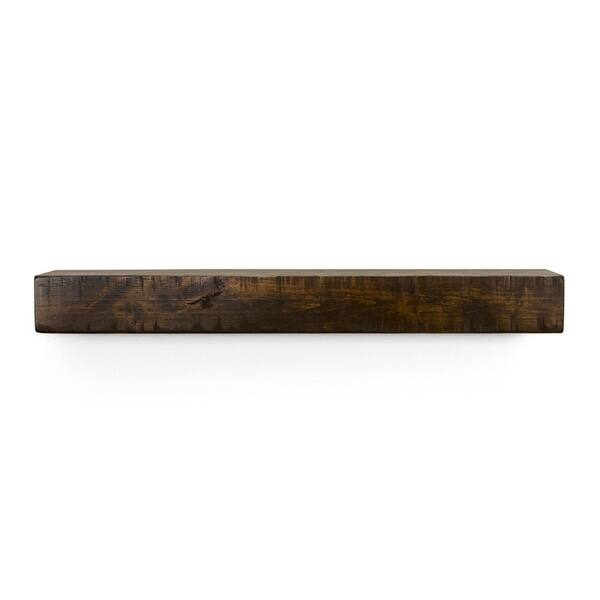 Shop Rustic Fireplace Mantel Shelf Overstock 21612269