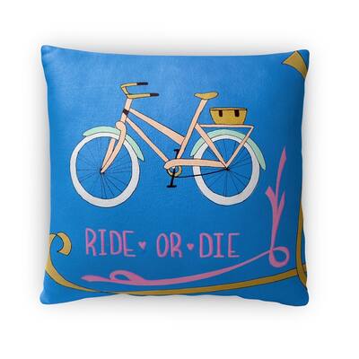 Ride Or Die Accent Pillow By Kavka Designs