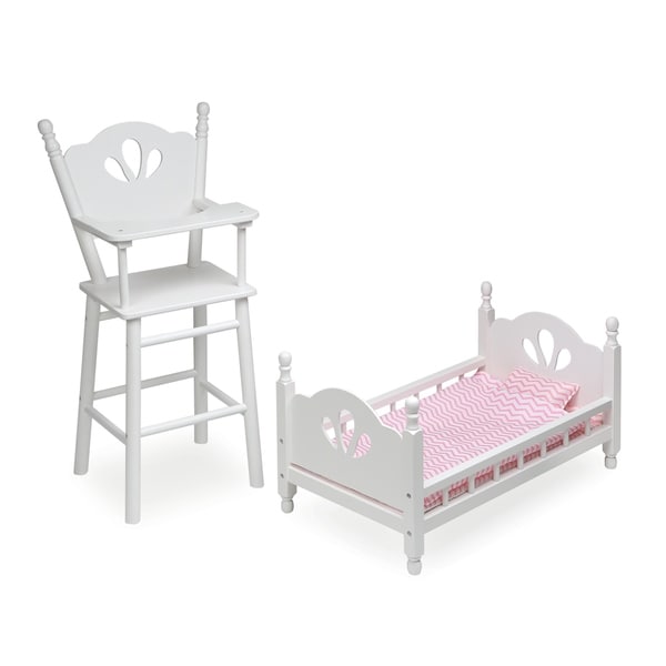 dolls high chair set