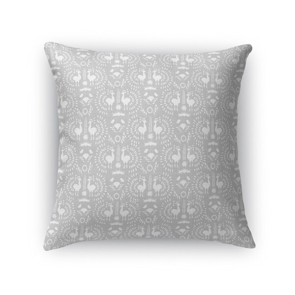Christmas Scandinavian Grey Accent Pillow By Kavka Designs