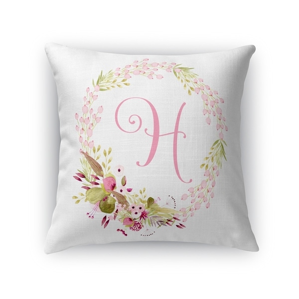 H Accent Pillow By Kavka Designs