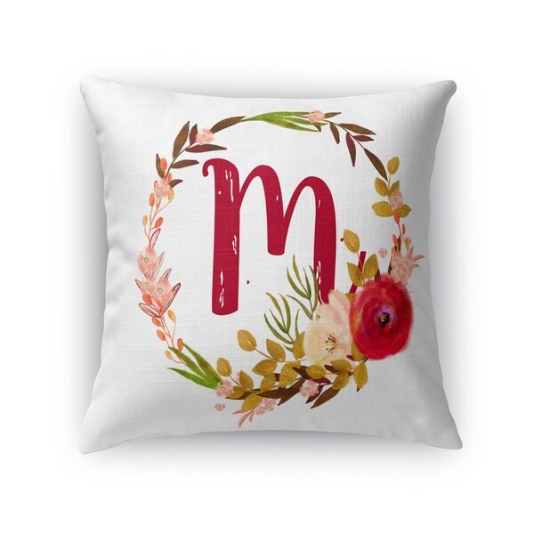 M Accent Pillow By Kavka Designs
