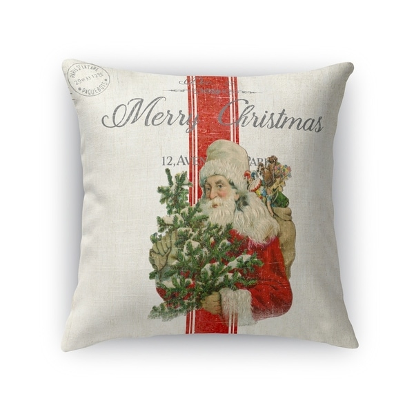 Vintage Santa Accent Pillow By Kavka Designs