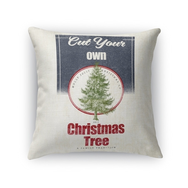 Cut Your Own Tree Accent Pillow By Kavka Designs