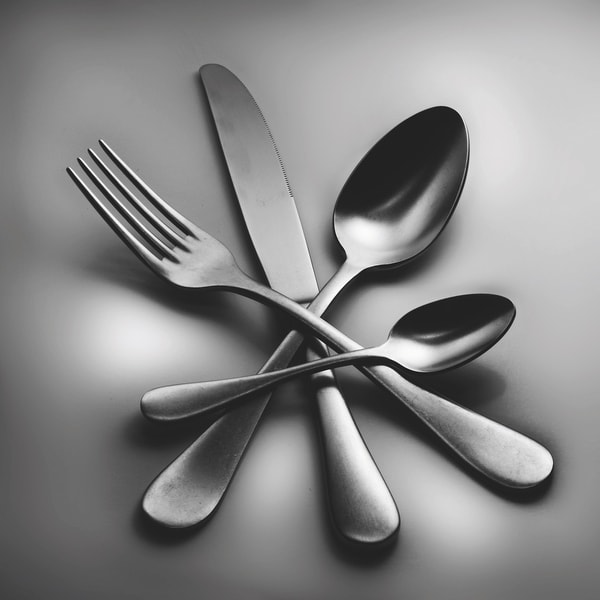 Vintage cutlery best sale for sale