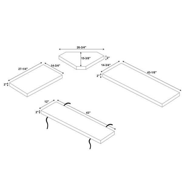 Dining Sets Furniture Breakfast Kitchen Nook Solid Wood Seat