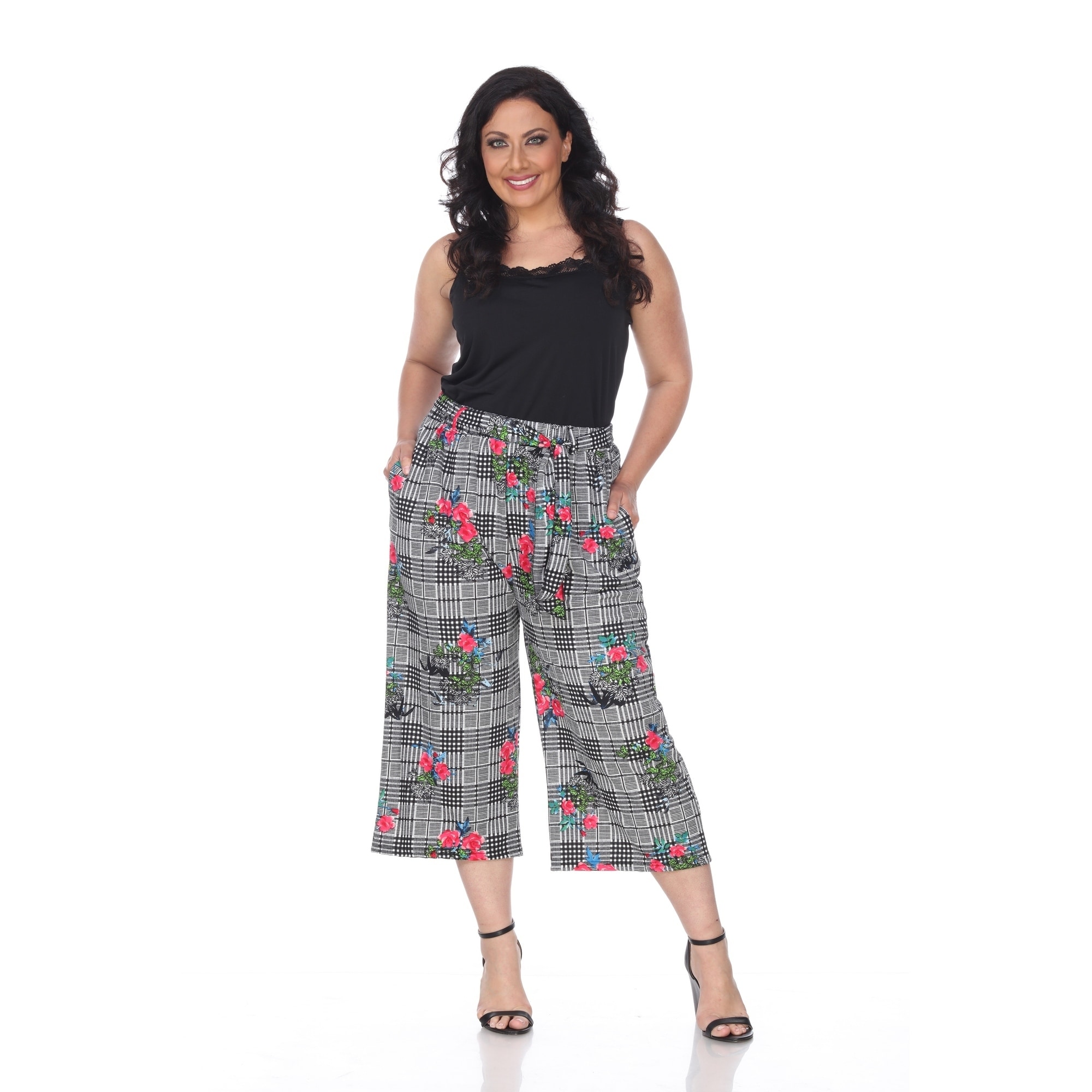 plus size gaucho pants