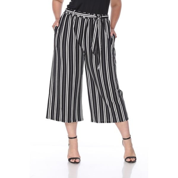 plus size gaucho pants