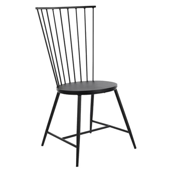 slide 1 of 5, OSP Home Furnishings Bryce Dining Chair in Black Finish