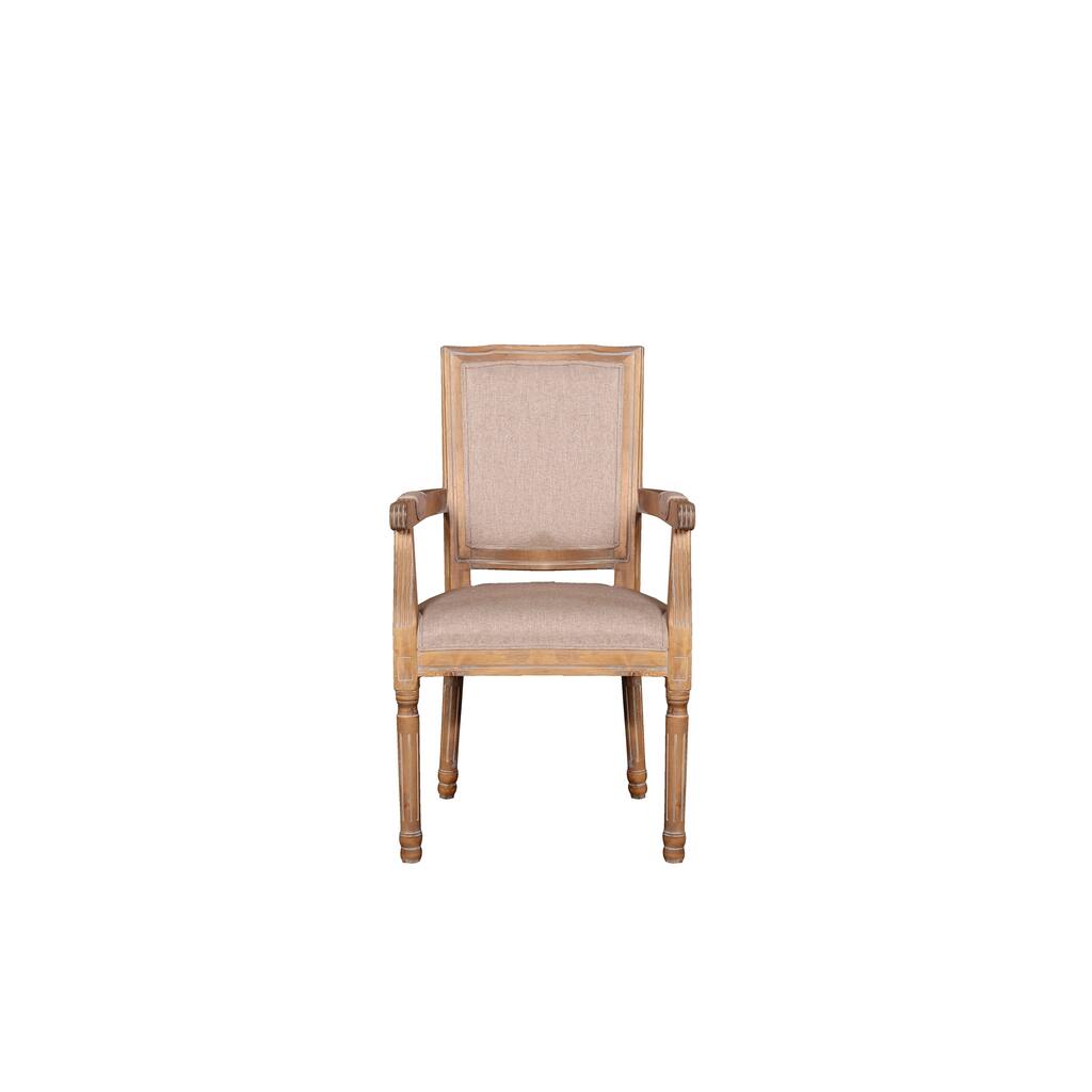 Rustic Distressed Dining Room Chair w/ Armrests