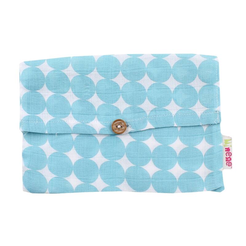 Pair of Large Cotton Baby Swaddler Blankets