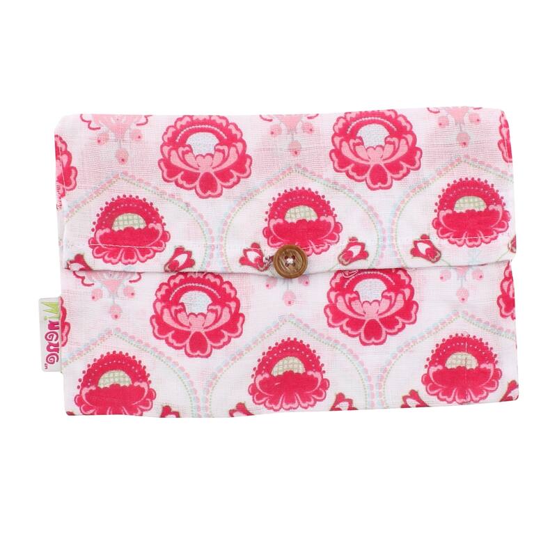 Pair of Large Cotton Baby Swaddler Blankets