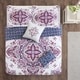 510 Design Emmi Indigo/Purple 5 Piece Reversible Print Comforter Set ...