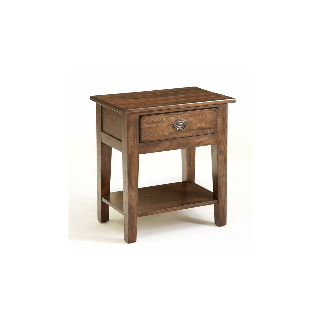 Broyhill Attic Rustic Oak Night Stand