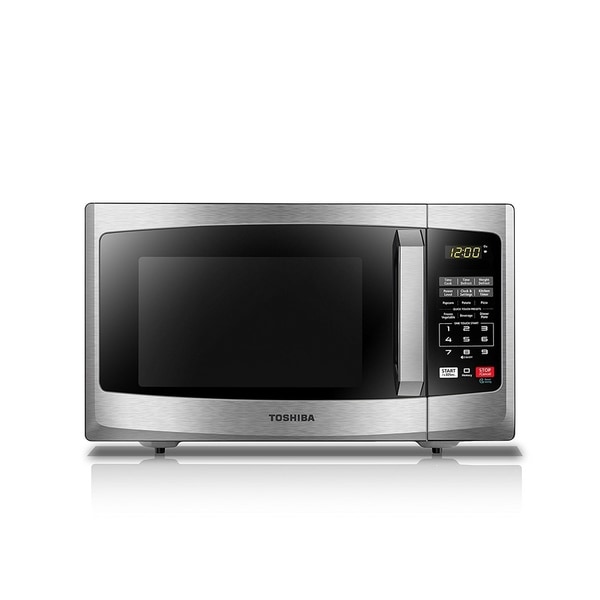 Shop Toshiba 0.9 Cu. Ft. Stainless Steel Microwave - Ships To Canada