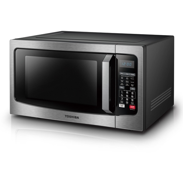 Toshiba 1 5 Cubic Foot Stainless Steel Convection Microwave Toshiba 1 5 Cubic Foot Stainless Steel Convection Microwave Free Shipping Today 21621013