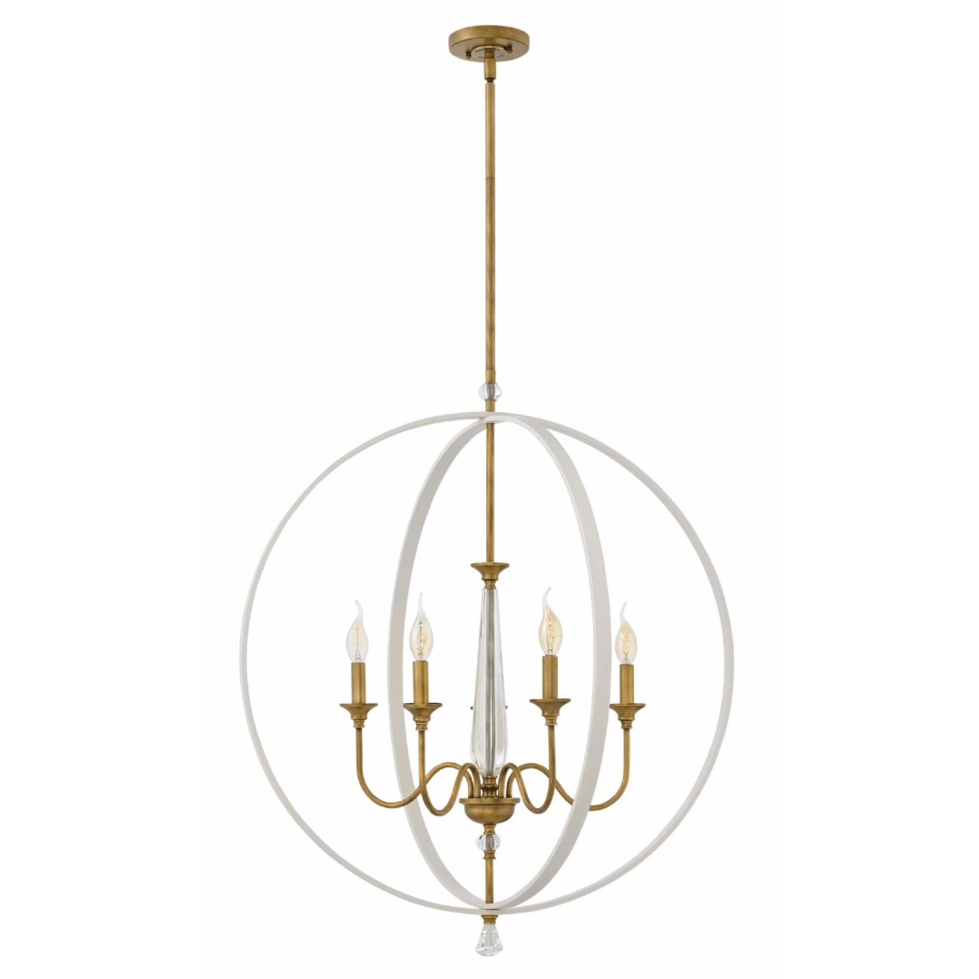 Hinkley Waverly 5-Light Chandelier in Warm White - Chandeliers For Bedrooms by Overstock.com