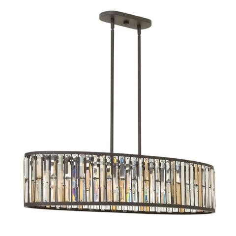 Fredrick Ramond FR33738VBZ Six Light Foyer Pendant Gemma Bronze - One Size