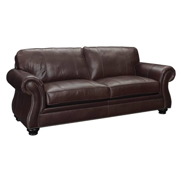 Broyhill Laramie Leather Sofa 89