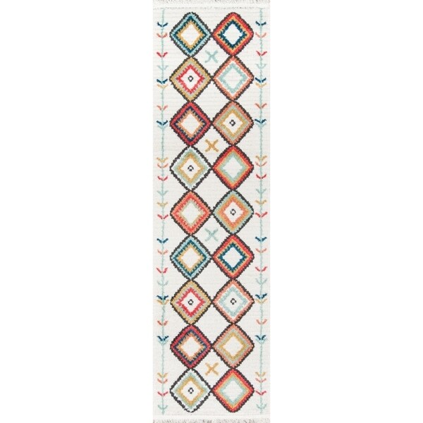 Momeni Monaco Polyester and Polypropylene Machine Made Multi Runner - 2'3" x 7'6" Runner