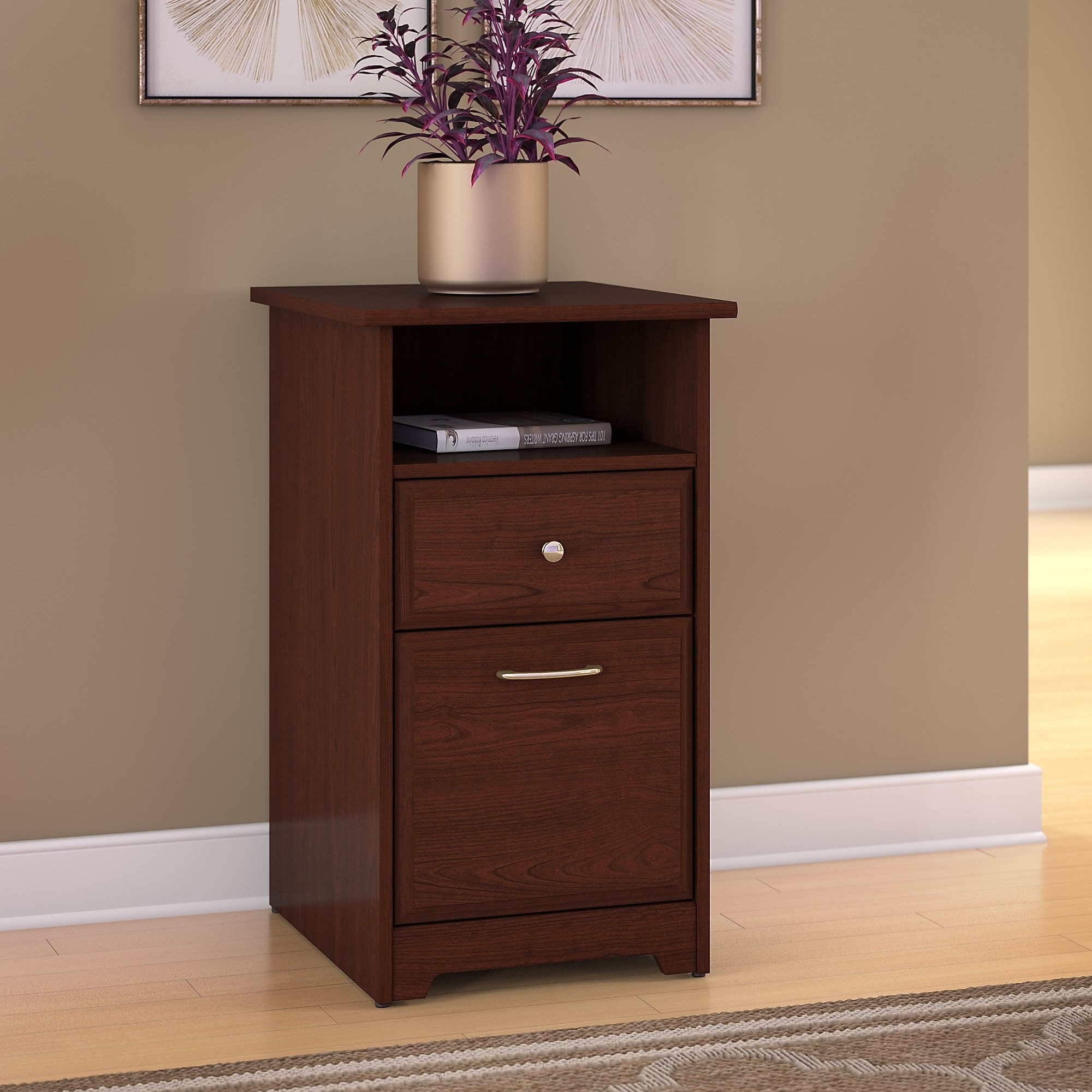 Shop Copper Grove Daintree 2 Drawer File Cabinet In Harvest Cherry Overstock 21623063