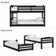 Avenue Greene Nola Twin Floor Bunk Bed - Thumbnail 18