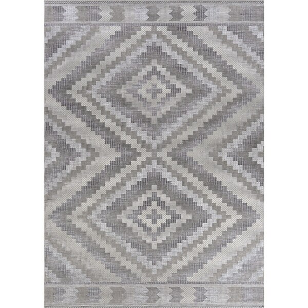 Jagher Tripoli Khaki Indoor/Outdoor Area Rug - 7'6" x 10'9"