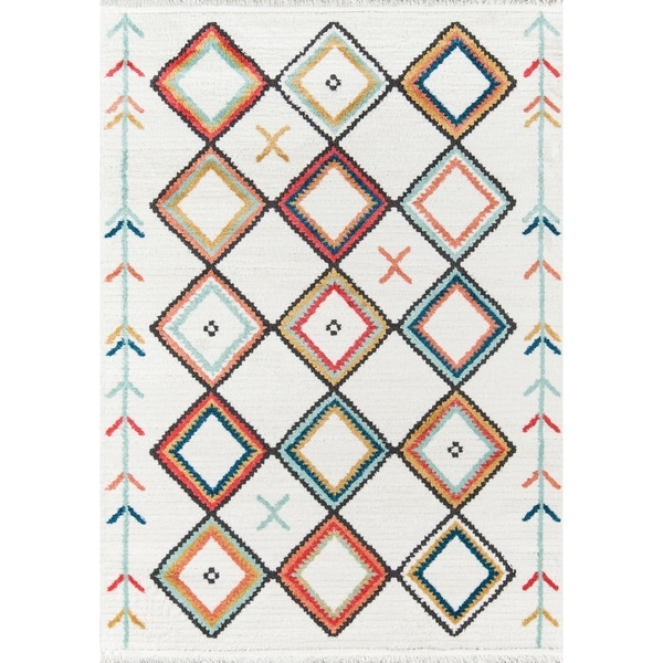 Momeni Monaco Polyester and Polypropylene Machine Made Multi Area Rug - 9'10" x 12'10"