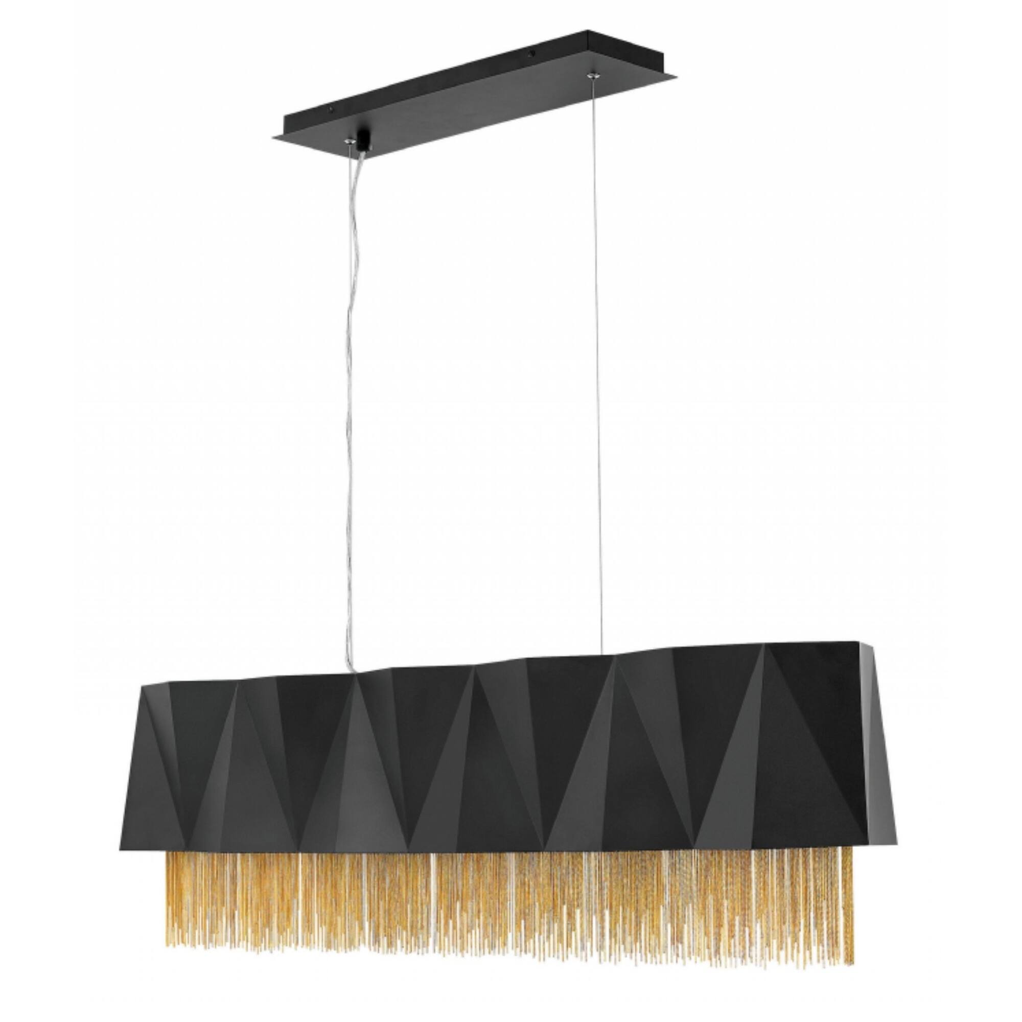 Fredrick Ramond Zuma 5-Light Chandelier in Satin Black - Chandeliers For Bedrooms by Overstock.com