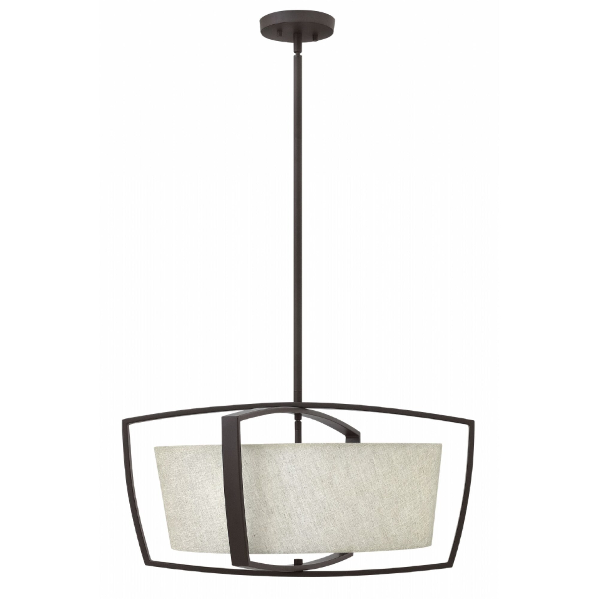 Hinkley Blakely 4-Light Chandelier in Buckeye Bronze - Chandeliers For Bedrooms by Overstock.com