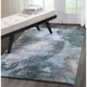 preview thumbnail 6 of 24, Nourison Hand-tufted Prismatic Abstract Contemporary Blue Grey Area Rug