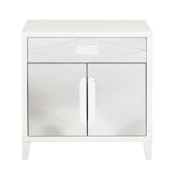 Shop Diamond Mirror Overlay Door Chest Free Shipping Today Overstock 21634110