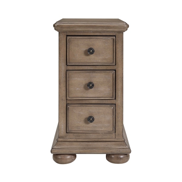 Natural Chairside Chest