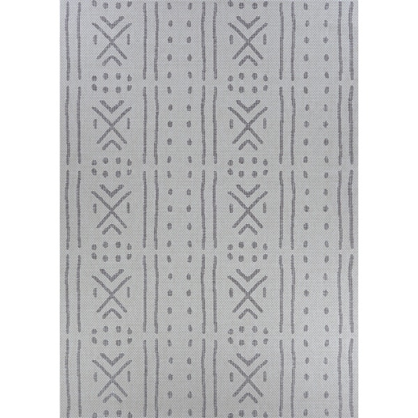Jagher Nairobi Khaki Indoor/Outdoor Area Rug - 2' x 3'7"