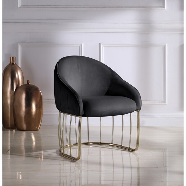 half moon accent chair