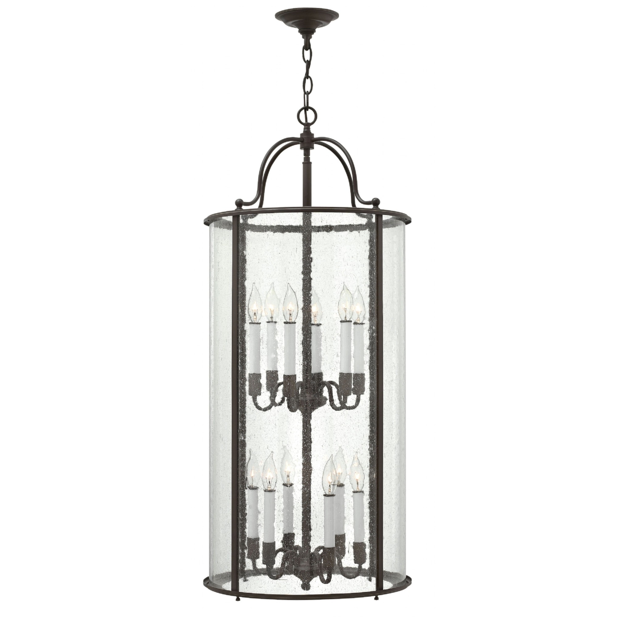Hinkley Gentry 12-Light Chandelier in Olde Bronze - Chandeliers For Bedrooms by Overstock.com