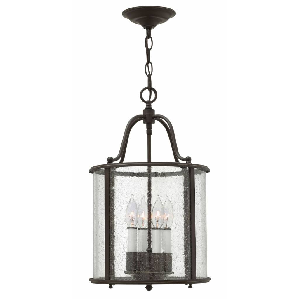 Hinkley Gentry 4-Light Chandelier in Olde Bronze
