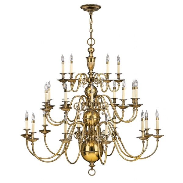 CAMBRIDGE 4-ARM WOOD COUNTRY CHANDELIER-3 COLOR CHOICES/COUNTRY LIGHTING 