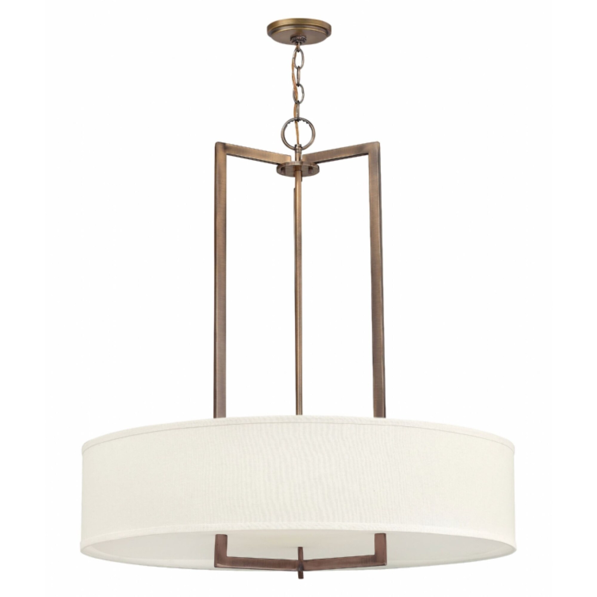 Hinkley Hampton LED Chandelier in Brushed Bronze - Chandeliers For Bedrooms by Overstock.com