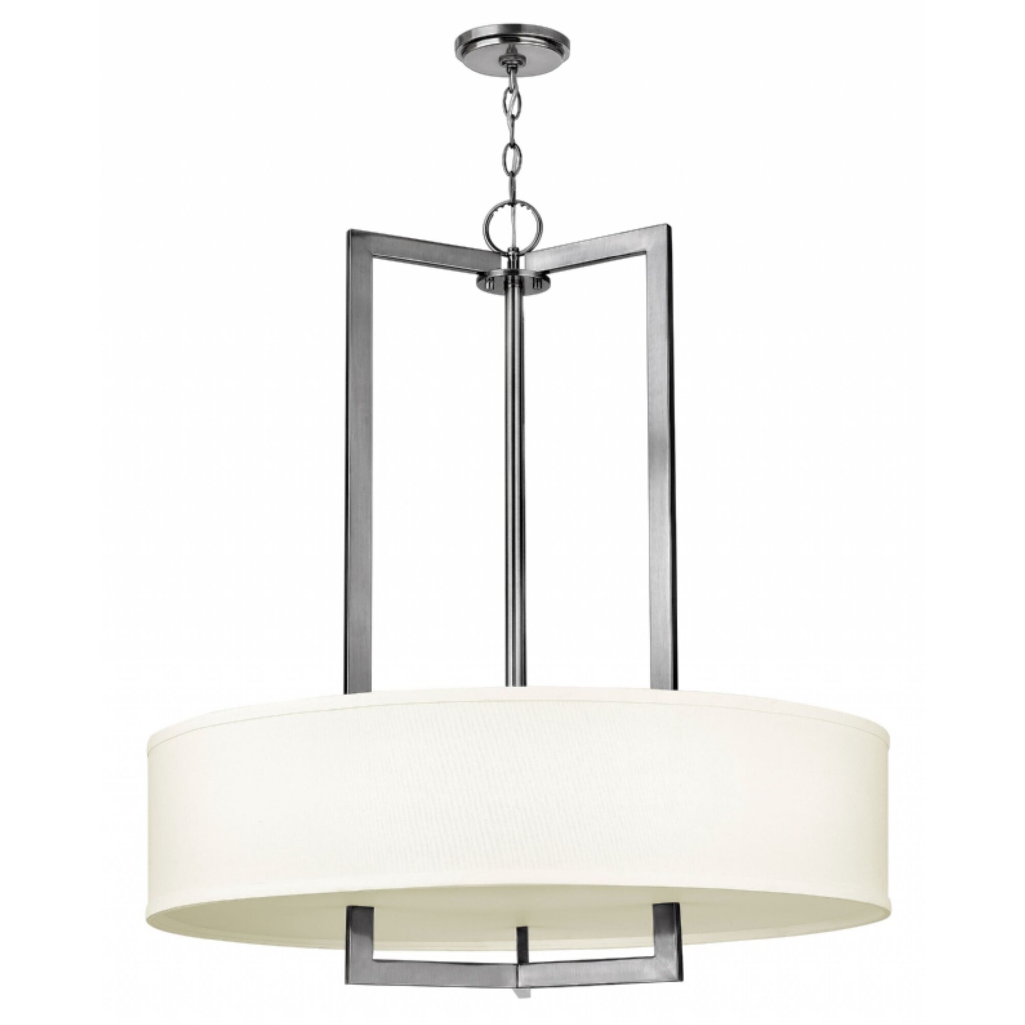 Hinkley Hampton LED Chandelier in Antique Nickel - Chandeliers For Bedrooms by Overstock.com