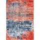 preview thumbnail 3 of 31, Nourison Accent Decor/Xmas 607JT Accent Rug Blue/Brick - 5' 3" x 7' 5" - Rectangle