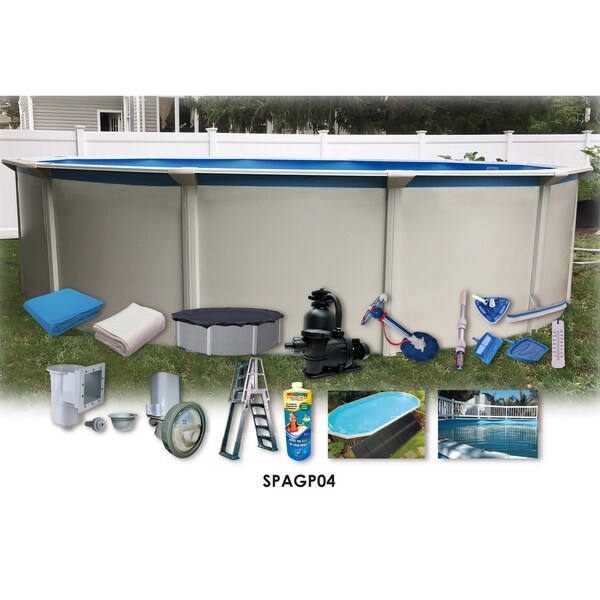 steel wall above ground pool kits