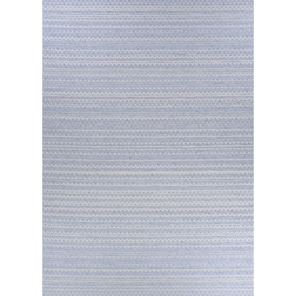 Woodland Stream Gray Indoor/Outdoor Area Rug - 3'9" x 5'6"