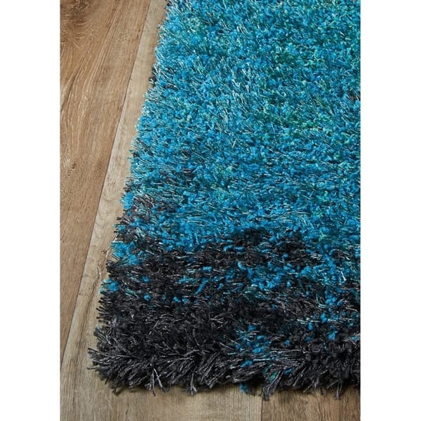 Dulcet Horizon Teal Grey Runner Rug 2 X 7 6 Dulcet Horizon Teal Grey Runner Rug
