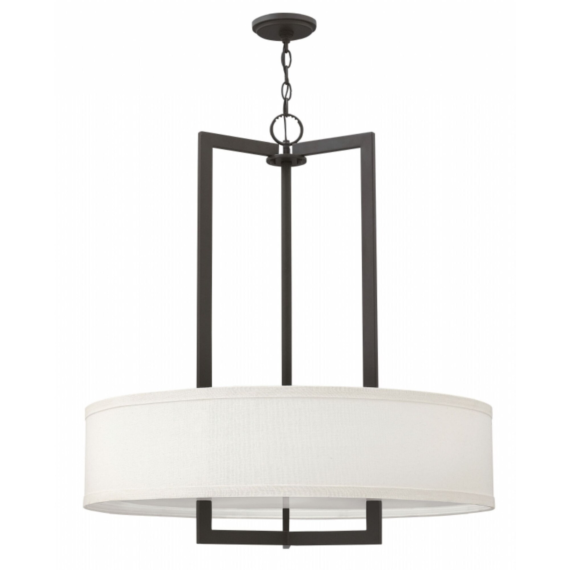 Hinkley Hampton LED Chandelier in Buckeye Bronze - Chandeliers For Bedrooms by Overstock.com