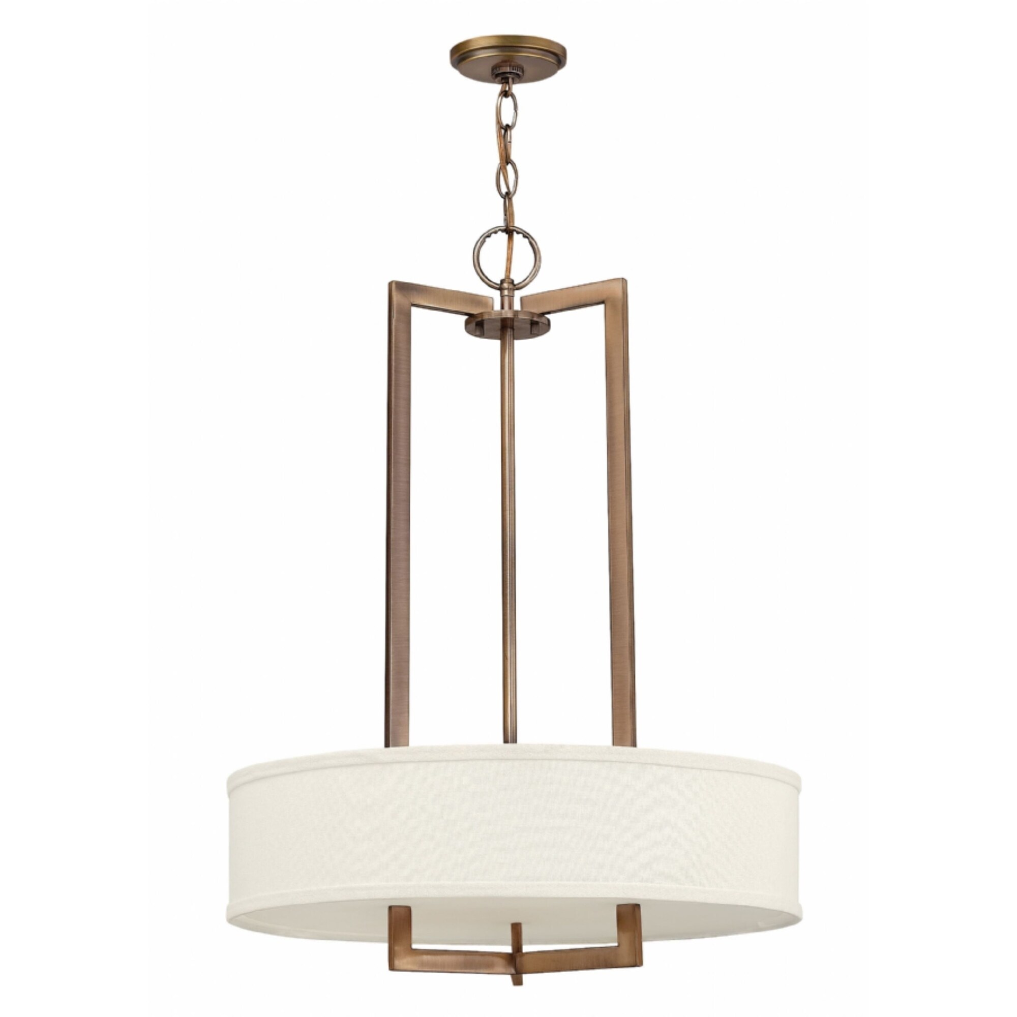 Hinkley Hampton LED Chandelier in Brushed Bronze - Chandeliers For Bedrooms by Overstock.com